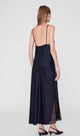 Judy Dress Navy/Black Lace