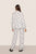 Gisele Printed TENCEL™ Modal Long PJ Set Ski Chalet Ivory/Pine