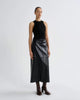 Hikson Skirt Recycled Leather Detox Black