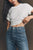 90's Pinch Waist Long in Overcast (Comfort Stretch)