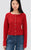 Sydney Shrunken Cardigan in Atlas Red