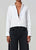 Fino Boxy Cropped Tuxedo White