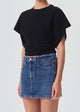Britt Tee in Black