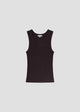 Poppy Tank Top Eggplant