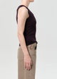 Poppy Tank Top Eggplant