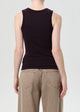 Poppy Tank Top Eggplant