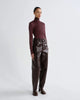 Carlyle Turtleneck Corinth Burgundy