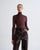 Carlyle Turtleneck Corinth Burgundy
