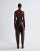 Carlyle Turtleneck Corinth Burgundy