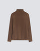 Bryony Top Satin Olive Brown