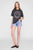 Cade Tee Smiley Washed Grey