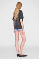 Cade Tee Smiley Washed Grey