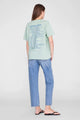Cade Tee Wave Washed Seafoam