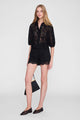 Kam Short Black Lace