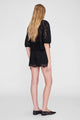 Kam Short Black Lace