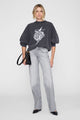 Miles Sweatshirt Tiger Vintage Black