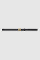 Monogram Belt Black