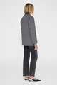 Quinn Blazer Heather Grey Cashmere Blend