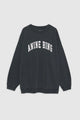 Tyler Sweatshirt in Washed Black