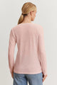 Lizzie Long Sleeve Crew Neck Pale Pink