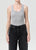 Maria Rib Tank Thong Bodysuit Heather Grey