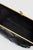 Anine Clutch Braided Leather Black