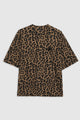 Avi Tee Black and Brown Leopard