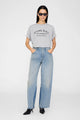 Cohen Tee Los Angeles Stencil Heather Grey