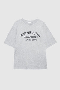 Cohen Tee Los Angeles Stencil Heather Grey