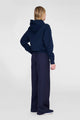 Debbie Shrunken Hoodie Paris Washed Navy