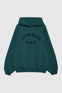 Harvey Sweatshirt Paris Dark Teal
