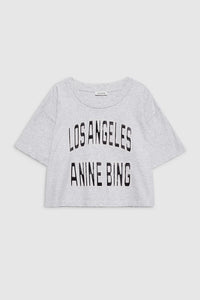 The Johnny Cropped Tee Grey