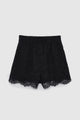 Kam Short Black Lace