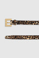 Nicola Belt Leopard Calf Hair