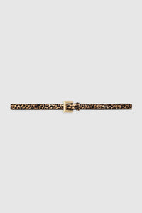 Nicola Belt Leopard Calf Hair