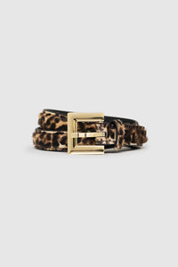 Nicola Belt Leopard Calf Hair