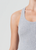 Maria Rib Tank Thong Bodysuit Heather Grey