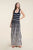 Aveline Wide Stripe Maxi Dress