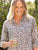 Rory Maxi Shirtdress Glitter Animal Print