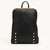 Hunter Backpack Large Black Gold Red Zip