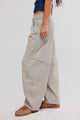Something Good Pull-On Barrel Pant Ivory Combo