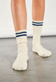 Jackson Cozy Stripe Sock Classic Navy