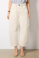 Ayla Cargo Crop Pale Stone