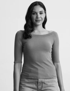 Lucille 3/4 Top White