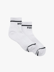 Baby Steps Ankle MF Socks White & Black