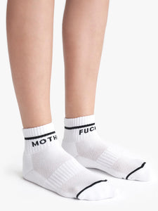 Baby Steps Ankle MF Socks White & Black