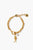 BGZ-6436 Fish Charm Bracelet Gold