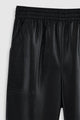Billy Pant Black Recycled Leather