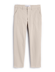 Blackrock Italian Cotton Pants in Chalk