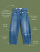 Brennan Barrel Leg Jean 1978 Wash